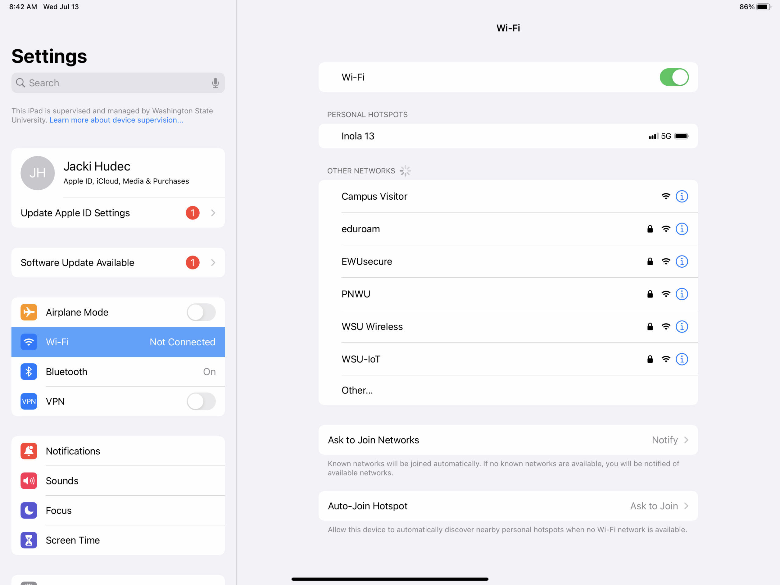 iPad Setup Instructions